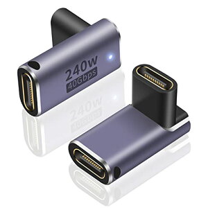 Poyiccot USB C X X pA_v^ L L^ A240W USB C pA_v^ & 40Gbps Type C X to XRlN^& 8K@60Hzfo̓^Cv USB Type C RlN^ USB4X R[h Thunderbolt 3AMac Book ProAN