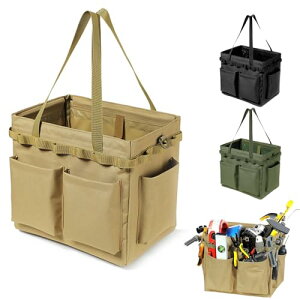 SANRON.TEC �u���{�����z���v�\�t�g�R���e�i �܂��ݎ� �ő�20L �ω׏d30KG �L�����v �o�b�O �d ��e�� ���[�{�b�N�X �c�[���{�b�N�X �A�E�g�h�A �L�����v�M�A ���b�V���o�b�O �M�A�P�[�X ���[