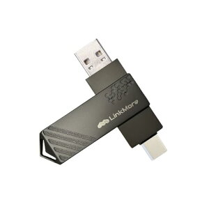 LinkMore 512GB USB 2in1 OTGΉ Type-A & Type-C 360x] yǍő150MB/sz
