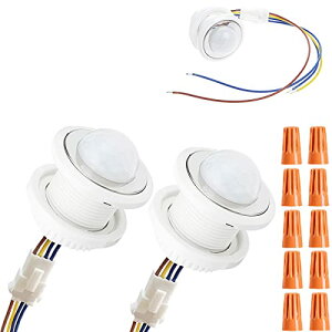 Youmile 2[VZT[PIR[VZT[Cg XCb`߉\ 110-240V l̂ LED ZT[̃X}[gȌo̎Ԓx̐ԊOU̒Tm܂ mu̖Xq