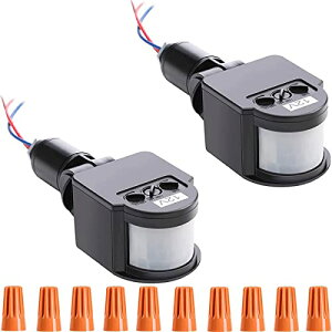 Youmile 2 PIR[VZTDC 12V ̎ԊOZT[ XCb`sTm@̓ZT[ mu̖Xqg LEDtbhCgp