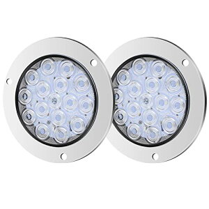 Aoling gbNpe[vLED 12V 24V ی^ g[[ gbN ygȂǂ̃o[Xv fCCgɓKp  16LED dCbL p^[tY 2Zbg