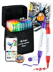 �A�N�����}�[�J�[ 48�F�Z�b�g �F�t���������y�� �����A�v���t�� �J���[�y�� �Ő����� �h�� ���� �ό� ���ח��[ �v����/�K���X/����/�؍�/�z/�΂ɏ����� �n���h���C�h DIY �q���p �w�Z �G�拳