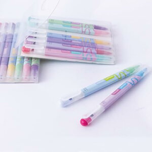 �d�˓h��\�Ȍu���y���C�蒠�}�[�J�[�C16�F�u���y�� �Z�b�g, �J���[�y�� �Z�b�g,�F���ς��}�[�J�[�y���C�}�[�J�[�ȉ~�`�O���b�v, �v���X�`�b�N�P�[�X�t��, �}���`�J���[�C�G��ł��C