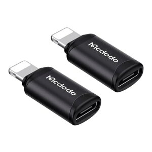 Mcdodo USB-C to CgjO ϊA_v^ 2Zbg 3A}[d f[^](m[gPCԂ̂ݑΉ) USB-C i-Phone ϊRlN^ A~O ^CvCiOSϊRlN^ Type C to CgjO