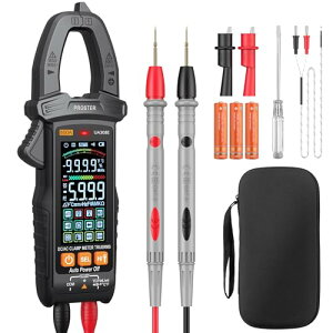 Proster Nv[^[ eX^[ 6000JEg 800A AC|DCd AC|DCd T-RMS Óde R g _CI[h x ʃuU[ LIVE/NCV@\t I[gW ʑ J[CWP[