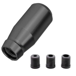 FJmark �V���[�g �A���~ �V�t�g�m�u �M�A�m�u �ėp �g���b�N �y�g�� �f�R�g�� ���� MT AT �ԗp 3��ރA�_�v�^�[�t�� 78mm (�u���b�N)