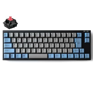 LEOPOLD FC660MBT GRAYBLUE Bluetooth/USB-C {z Ȗ L[tRpNg 65% 70L[ XCb`zbgXbvΉ Windows/macOS P4dr쓮 ŐVCHERRY MX2AXCb` (FC660MBTS2/JNEGB[ÉԎ])