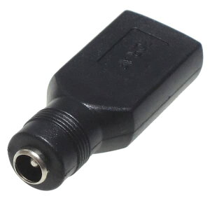KAUMO DCvO USB ϊA_v^ (DCWbN 5.5/2.1mm  USBX ɕϊ)