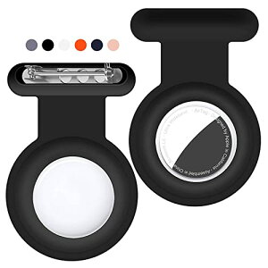 AirTag �P�[�X ���b�N�s���t�� �B���^�C�v �u2�Z�b�g�v�q���⍂��҂ɍœK �A�b�v�� �G�A�^�O�p �L�[�z���_�[ �V���R���� �Ռ��z�� �S�ʕی� �z�R���A�L�Y�A�����h�~ �����h�~ ���b�N�s��