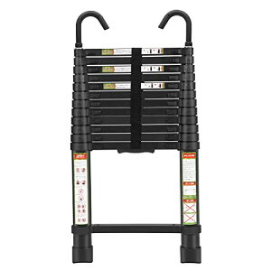 RIKADE �L�k�͂��� �ω׏d150kg �y�� �����^�т₷�� �܂��� �L�k��q ���@�\�A���~�͂��� �������b�N �X���C�h�� �L�k���� ��q �������O���p �X���C�h�� �t�b�N�t��(�u���b�N.3.8m)