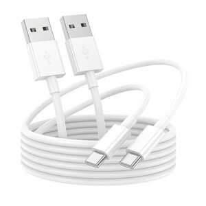 USB CP[uy1M 2{Zbgz USB A to USB-C 3A}[d ^Cvc P[u ϋv PDΉ fh~ f[^] Type-c R[h for iPhone 17/16/15 Pro/Pro MaxAfor MacBook Pro/Air/IPad Pro 12.9/11/Air 5th/4th Mini ȂTy