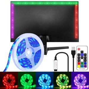 cshare LEDe[vCg h USBd LEDe[v Px F 30leds/m 3m e[vCg RGB16F ԐڏƖ SMD 5050 ʃe[v ؒf\ Lb`/Q/er/TV/Ki/xbh/ԓ/L/