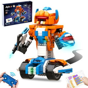 Apitor Robot X VK vO~O {bg q̂STEMrfBOubN 12-in-1Rߋ wvO~O Scratch 3.0 LbỸWRmߋ8Έȏ j̎q