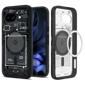 Spigen yn18N̋Zṕz Pixel 9a P[X MagfitΉ  ϖh~ Xgbvz[ ČRMILKi EgEnCubhE}OtBbg ACS09044 ([EEubN)