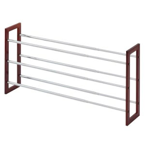 �ڂ�Ƌ� �V���[�Y���b�N �L�k �X���� 3�i �ؐ� �X�`�[�� �ő�18�� ��63.7�`120.2×���s17.2×����45.6cm ���� �C���[ ���ʔ� �ȃX�y�[�X �u���E��