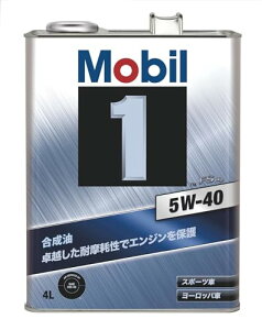 ���[�r��(Mobil) �G���W���I�C�� Mobil 1 FS X2 5W-40 SP A3/B3-16 ���w������ 4L