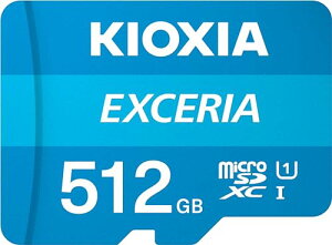 KIOXIA(LINVA) Ń microSD 512GB UHS-I Class10 (őǏox100MB/s) Nintendo SwitchmF T|[gKi [J[ۏ5N KLMEA512G