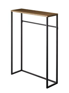 �R�����(Yamazaki) �R���\�[���e�[�u�� �u���b�N W60XD18.5XH80.5cm �^���[ tower �u���₷���X���� ����I �t�b�N�t�� �T�C�h�e�[�u�� 5165