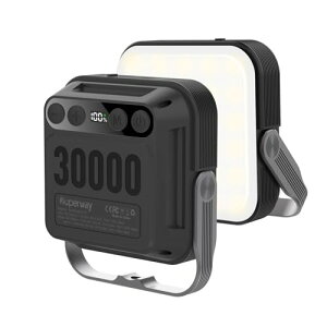 SUPERWAY 30000mAh led ^QC 3.0/22.5W 2025Vo 1600[ lFؑ F F dF ԐF_ SOS IP65 h hЃObY AEghA Cg dCʋPx\ F/PxL Orڑ
