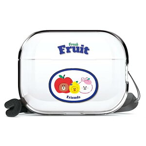 �yelago�z Pro2 �Ή� �P�[�X ���C���t�����Y �������C�Z���X �X�g���b�v �t Pro2�P�[�X [ Apple Pro 2 �A�b�v�� �G�A�|�b�c�v��2 ��2���� MQD83J/A MTJV3J/A �Ή� ] LINE FRIENDS B&F FRUIT SHOP �u���[�t���[�c