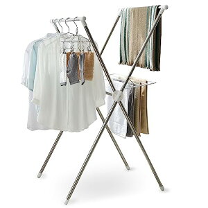 �A�C���X�I�[���} �g�ݗ��ĊȒP �ӂƂ��������^�I���n���K�[�t���R���p�N�g���󕨊��� ��2�l�� ����70×���s��78×������130cm �X�e�����X�� H-70XN