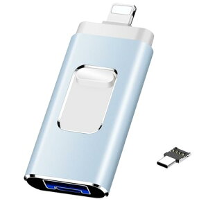 Phone obNAbv USB 128GByAvsvE4in1]zPhone f[^ۑXg[Wgbʐ^E𒼐ڕۑbX}z/PC/Android/Type-CΉ tbVhCu eʕs Ot