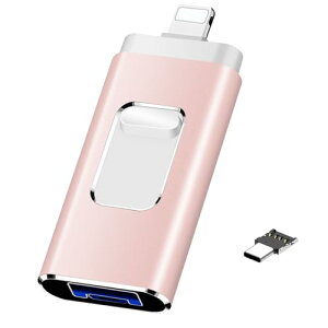 Phone obNAbv USB 128GByAvsvE4in1]zPhone f[^ۑXg[Wgbʐ^E𒼐ڕۑbX}z/PC/Android/Type-CΉ tbVhCu eʕs Ot