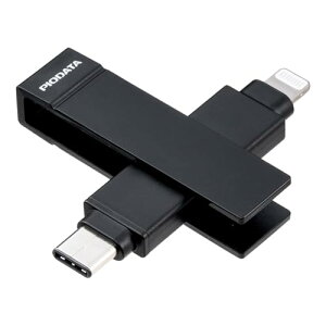 T_CNg USB 2-in-1 CgjO-Type-C 128GB iPhone/iPad/AndroidΉ XCO ʐ^  obNAbv X}z 600-IPLC128GX3N
