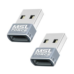���S�̓��{��� MSL FORCE �^�C�vC USB �ϊ��A�_�v�^ 2���� �����^ Type-C ���X to USB-A �I�X �ϊ��R�l�N�^ �}���[�d �����f�[�^�]�� Windows Mac OS���Ή�