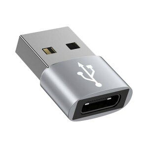 USB Type-C ϊA_v^ USB ^CvC iXj To USB 2.0iIXj ϊ [ QC3.0 }[dEf[^]] Windows 10 / Mac OS MacBook iPad Pro iPhone 13/12/11 Pro MaxȂǂɑΉ Vo[