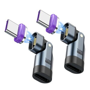 YFFSFDC }Olbg USB-C ϊA_v^ 2Zbg 16Pin PD240W 180°] Type-C ϊA_v^ 480Mbps f[^] 5A}[d MacBook Air/Pro/Android/Phone/Google Pixel/Galaxy ȂǑΉ