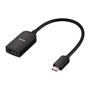 obt@[ USB Type-C HDMI ϊ A_v^[ 15cm 4K(60Hz)Ή }`fBXvC ~[O BSCHDBK/N