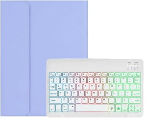 iPad ��9���� �L�[�{�[�h �P�[�X 10.2�C���` ��8���� ��7���� �L�[�{�[�h �J���t���o�b�N���C�g�t�� �}�O�l�b�g������ �^�b�`�y�����[�\ (��)