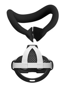 SHEAWA for Meta Quest 3 AC}XN+wbhoh tFCX}XN Xgbv ݊i VR Ry TPUS z[h ւ̕Sa炰  ANZT[ (ubN)