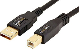 �x�[�V�b�N USB2.0 �P�[�u�� (USB-A to USB-B) �v�����^�[�Ή� 1.8m (�^�C�vA�I�X - �^�C�vB�I�X) �u���b�N