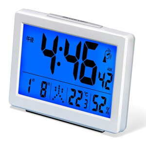 Timloon NbN uv ڊo܂v dg fW^ J_[ LCD 12/24/j/t/xx\ FobNCg Xk[Y[h {̃TCY:12.8×10×5cm