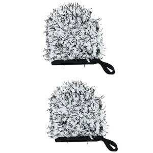 �z�C�[���~�b�g �E�H�b�V���~�b�g 2 ���Z�b�g �}�C�N���t�@�C�o�[�� �}�C�N���~�b�g ��ԃO���[�u �������Ȃ� ���h�~ ���ꗎ�Ƃ� ��􂢗p �J�[�E�H�b�V���p�i?