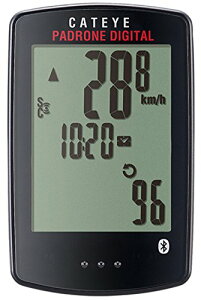 �L���b�g�A�C(CAT EYE) �T�C�N���R���s���[�^ PADRONE DIGITAL �u���b�N CC-PA400B �X�s�[�h���[�^�[ ���]��