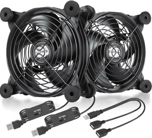 upHere 120mm USB@ USBpt@^ ~j@ É 3iKʒ [^[//pN[[/PC/PS5 / PS4 /m[gp\RȂǗp 2{yU1204-2z