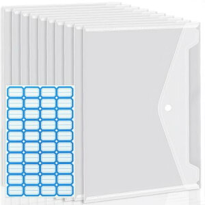 POPSFL A5 �N���A�t�@�C�� �{�^���� 10�� �N���A �`�[ �̎��� ���׏� ���� ���[ ���� �t�@�C���P�[�X �t�@�C���o�b�O �h�� �����^�t�@�C���� ���R�^ �h�L�������g�z���_�[ 40�����x���V�[���t��