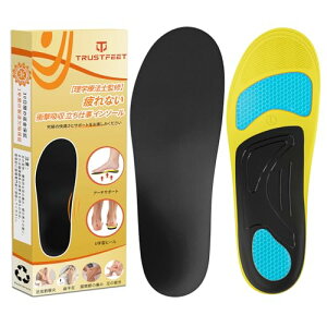 Trustfeet C\[ [wÖ@mďC] Ȃ Ռz A[`T|[g ~ Y fB[X dp 퐶 (ubN, Mi25.5~26.5cmj)