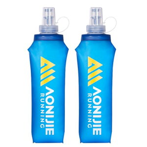 Azarxis �n�C�h���[�V���� �\�t�g�t���X�N �{�g�� ���� �܂肽���� �����j���O �h�o�L���b�v�t�� TPU �E�H�[�^�[�{�g�� �y�� ���� �}���\�� �o�R �T�C�N�����O �A�E�g�h�A 250ml 500ml