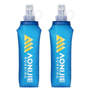 TRIWONDER �����j���O �{�g�� �\�t�g�t���X�N ���� �܂肽���� �}���\�� ���� �E�H�[�^�[�{�g�� �X�N�C�Y �T�C�N�� �o�R �g������ �n�C�h���[�V���� Running Soft Bottle (01# 500ml-2��)