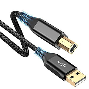 �v�����^�[ �P�[�u�� 2M USB 2.0 �P�[�u�� (�^�C�vA�I�X - �^�C�vB�I�X) USB2.0�K�i �p�\�R���ƃv�����^�[�ڑ����[�Ԃ� 480 Mbps�����]�� HP�ACanon�APanasonic�AEpson�ABrother�ADell�ALexmark�AXerox�A�X�L���i