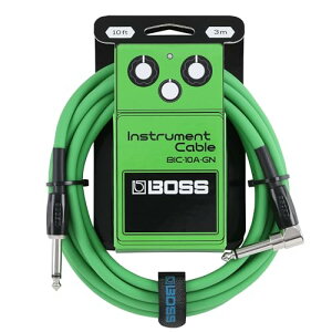 BOSS �{�X BIC-10A-GN �M�^�[�p�P�[�u�� �O���[�� 3m L�^-�X�g���[�g�^ ���_�f���� �ґg�P�[�u��