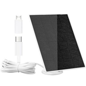 3.2W 5V�h�ƃJ�����p �\�[���[�p�l�� ���z���p�l�� ���^ �y�� �p�x�����\ IP65�h�� ���O�Ή� ������ �ȃG�l���M�[ �\�[���[�`���[�W���[ ���z�����dMicro USB Type-B/Type-C �|�[�g�Ή�