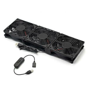 USB t@ 12cm É 3A pN[[ ^ USB @ pt@ [^̗p 5V _u @ ^ 120mm 1100RPM*3 /[^[ Ή N[[ USB