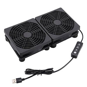 USB t@ 12cm 2A É 3iKʒ pN[[ ^ USB @ PC pt@ [^̗p 5V _u @ ^ 120mm 1500RPM× 2 /[^[/PS4/PS3/PS2/Xbox Ή N[[ USB FAN