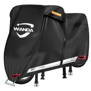 WANDA �o�C�N�J�o�[�y420D����E�S�V��^�E�h���E�h���z�j��ɂ���/�ϔM/�n���Ȃ�/UV�J�b�g/�F�򂹂Ȃ�/������ �y50cc-1800cc�Ή��z����іh�~/�L�����ˍ�/�ʋC�E �I�b�N�X���n (2XL�F245*110*130)